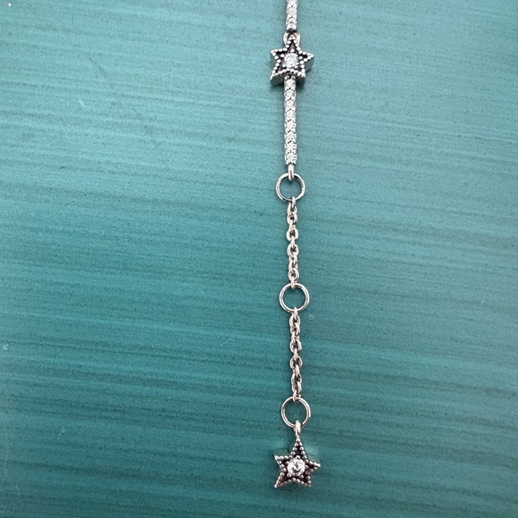 Pandora Silver Star Bracelet - Picture 4 of 9